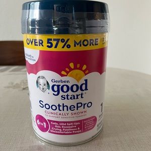 New/ sealed Gerber good start soothepro formula